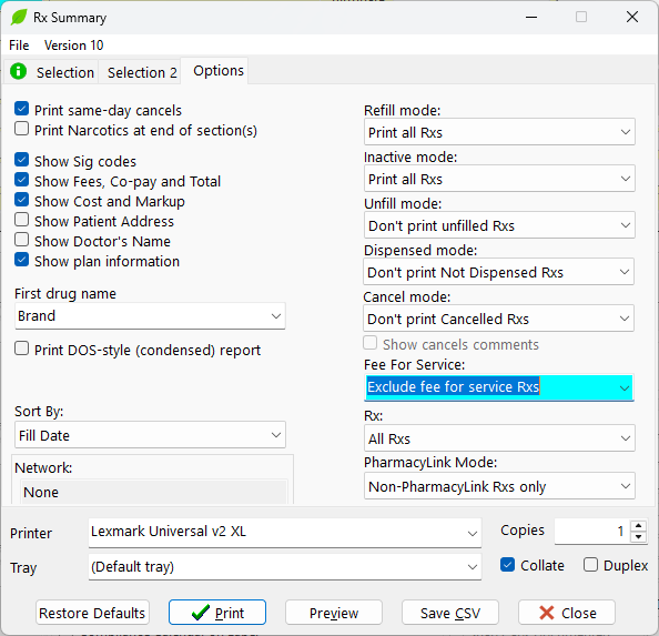 3. Configure Report Parameters